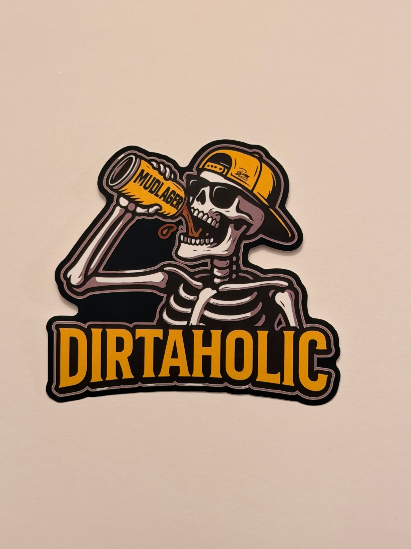 Dirtaholic Sticker