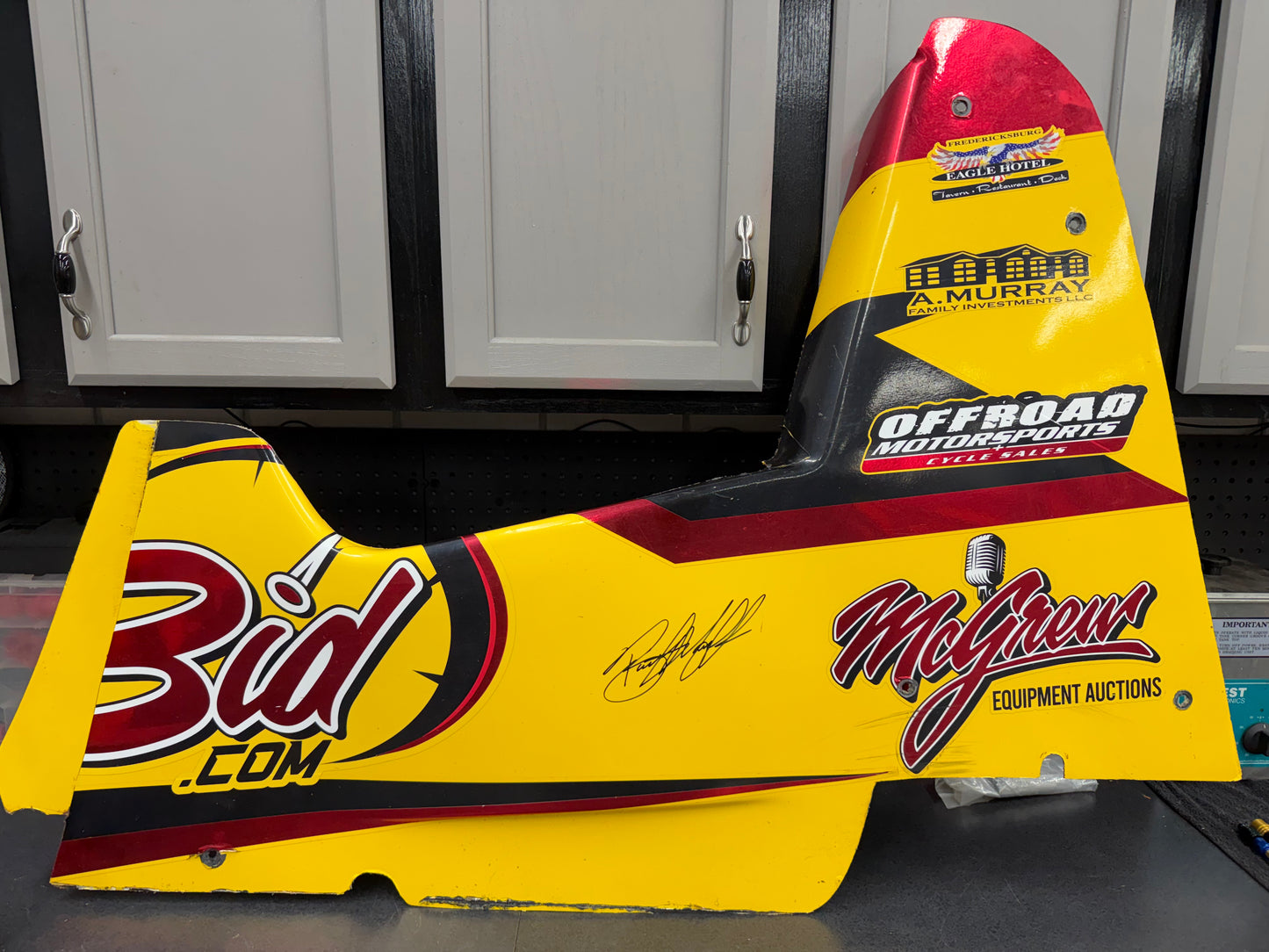 2025 Knoxville Yellow Left Arm Guard •Pick Up Only•