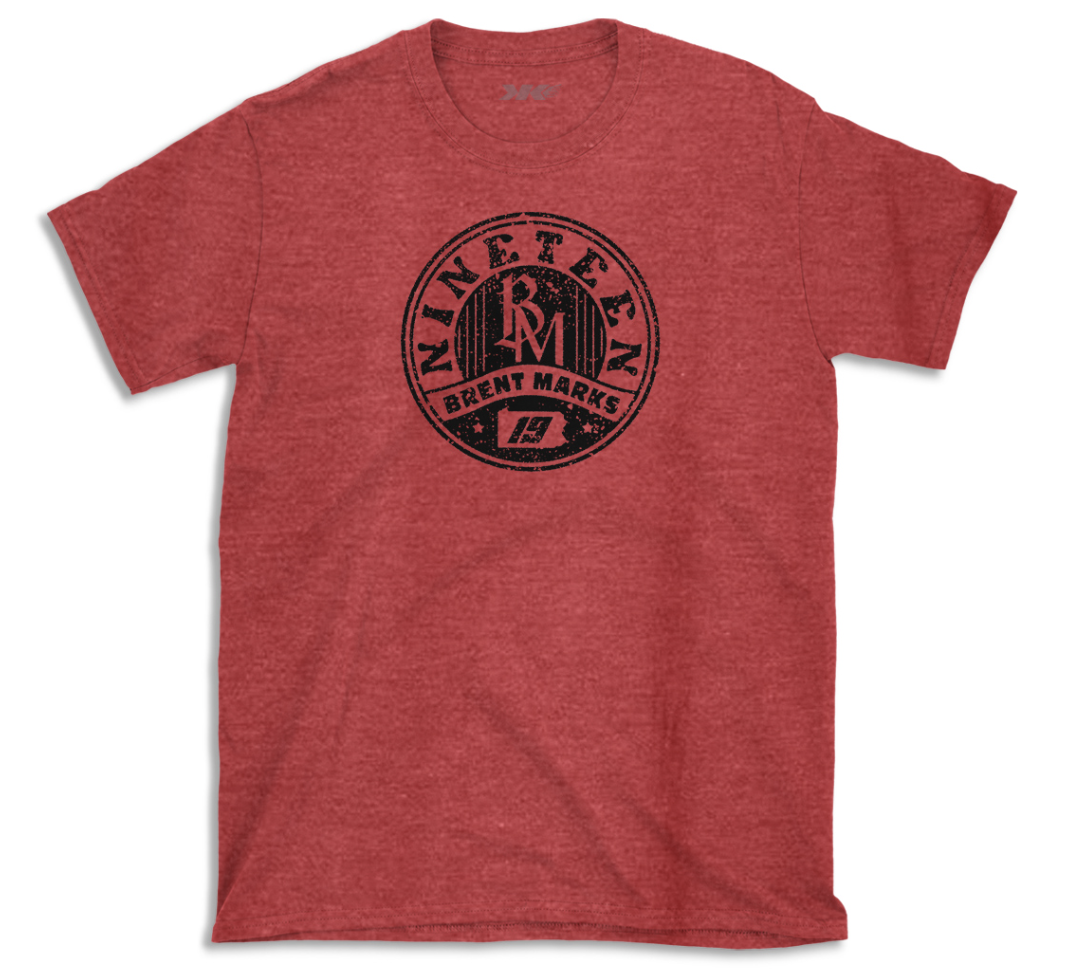 Nineteen Lifestyle Tee - Red Mist