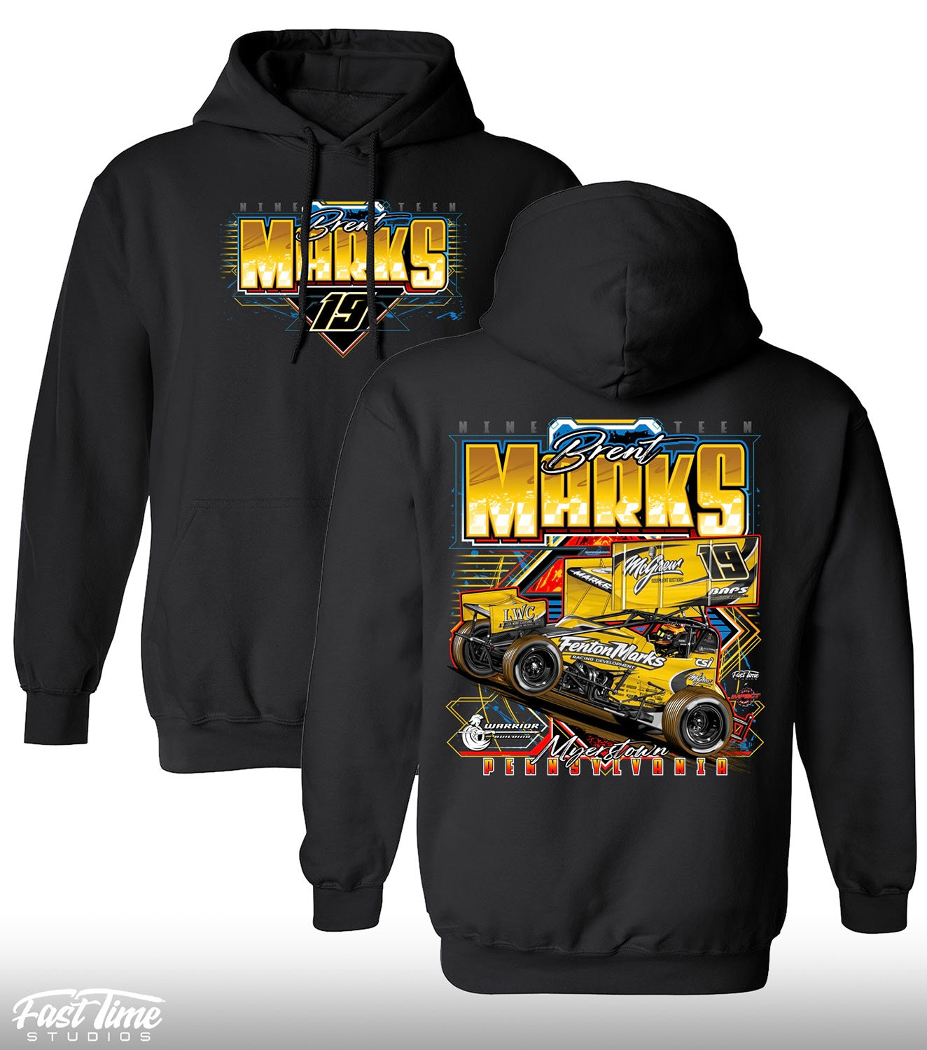 Bold & Gold Hoodie