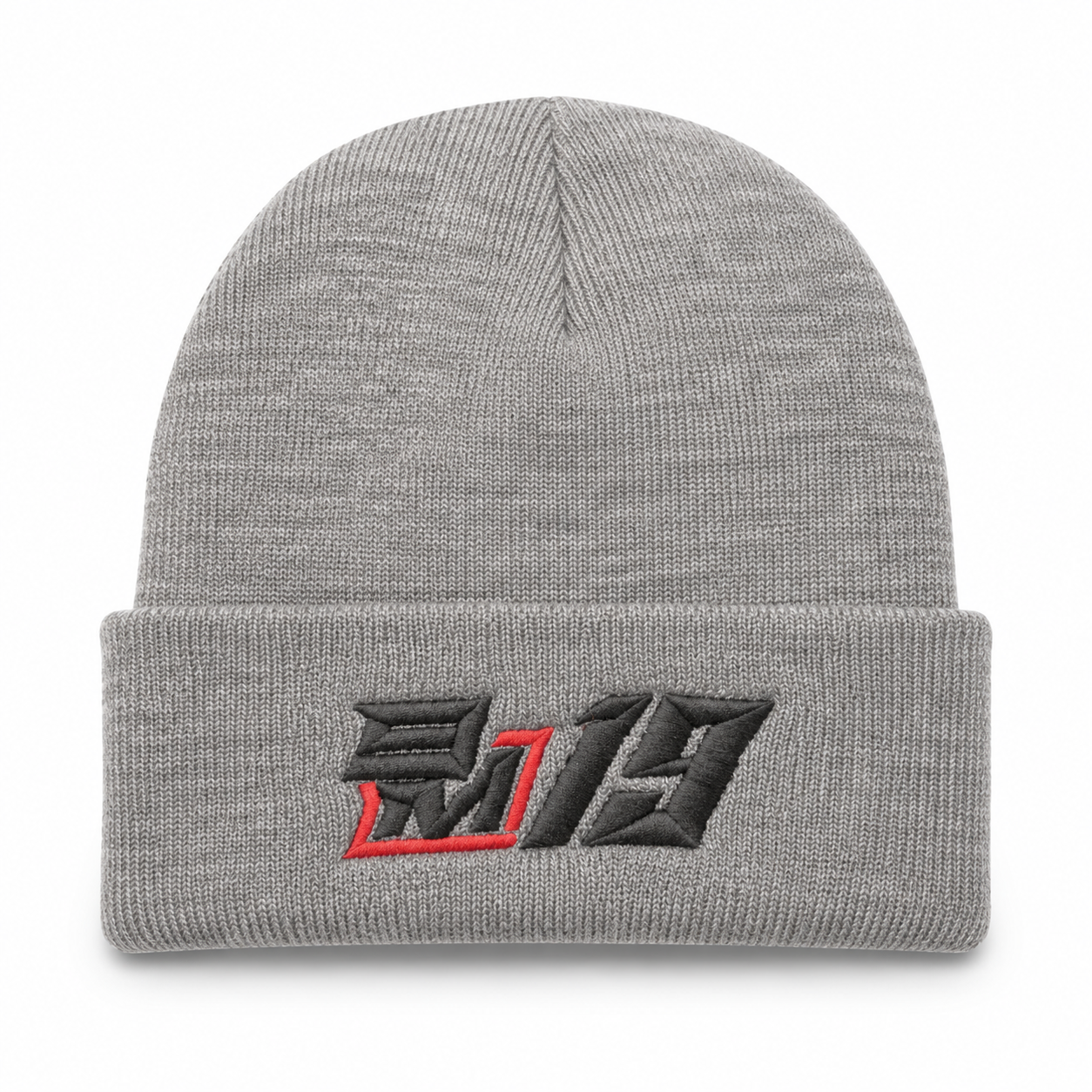 Grey “BM 19” Beanie