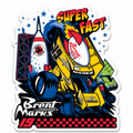 Super Fast Sticker