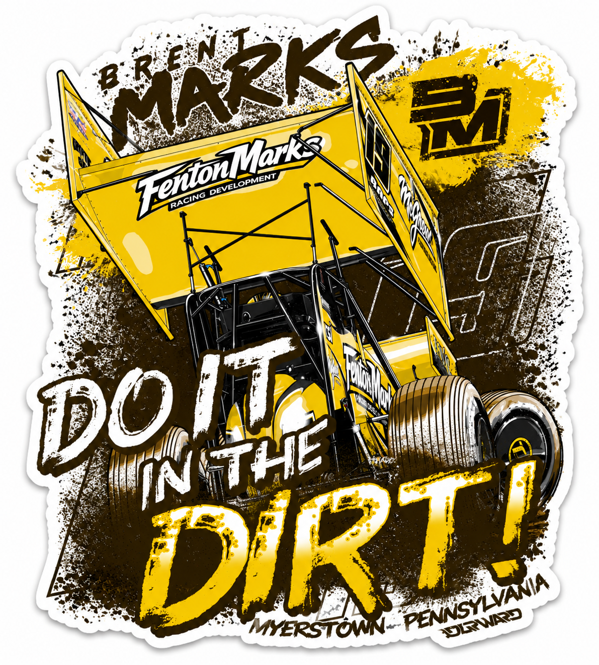 Do It In The Dirt Sticker