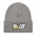 Grey “BM 19” Beanie