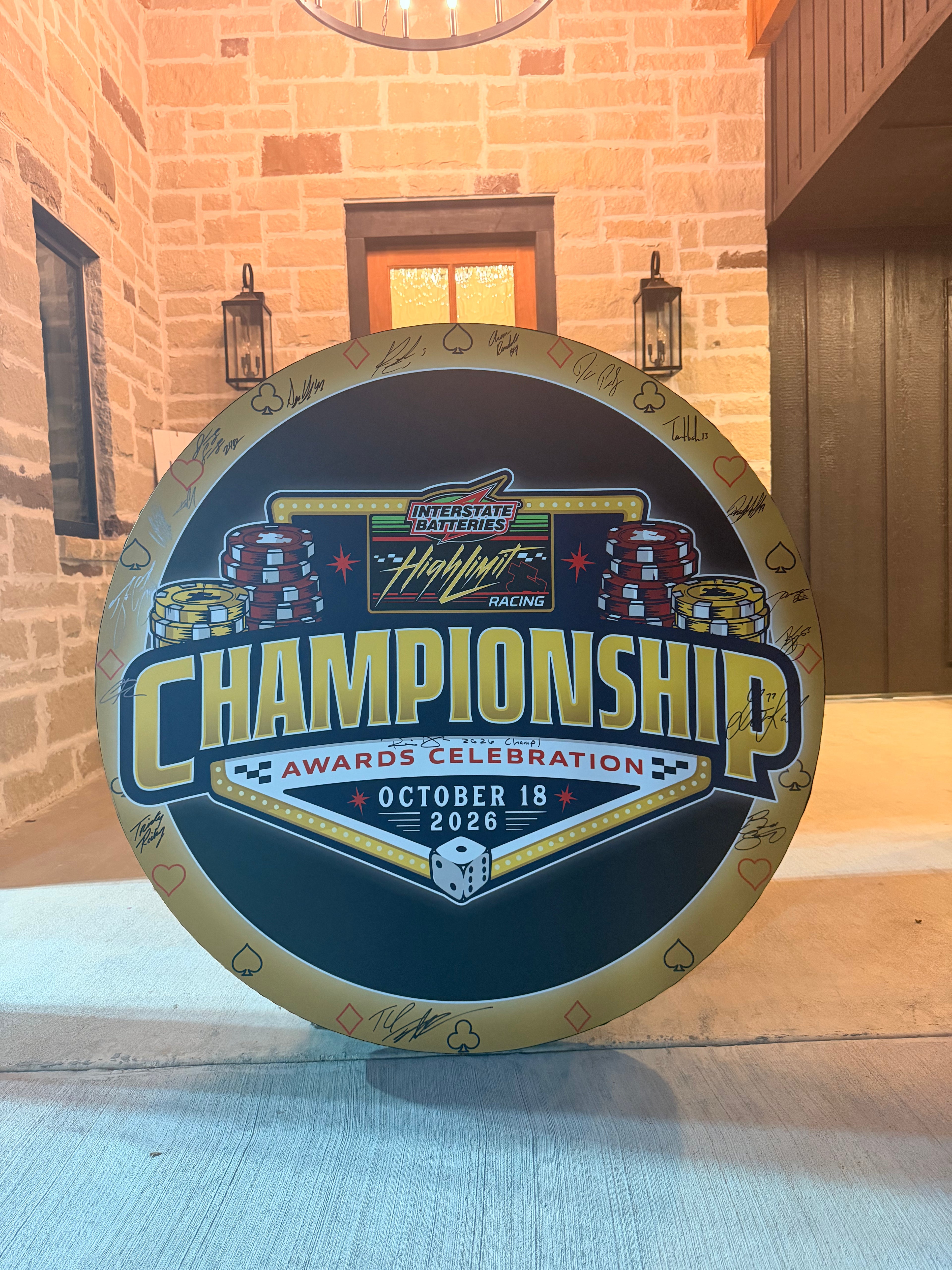 Championship Poker Chip- 4
