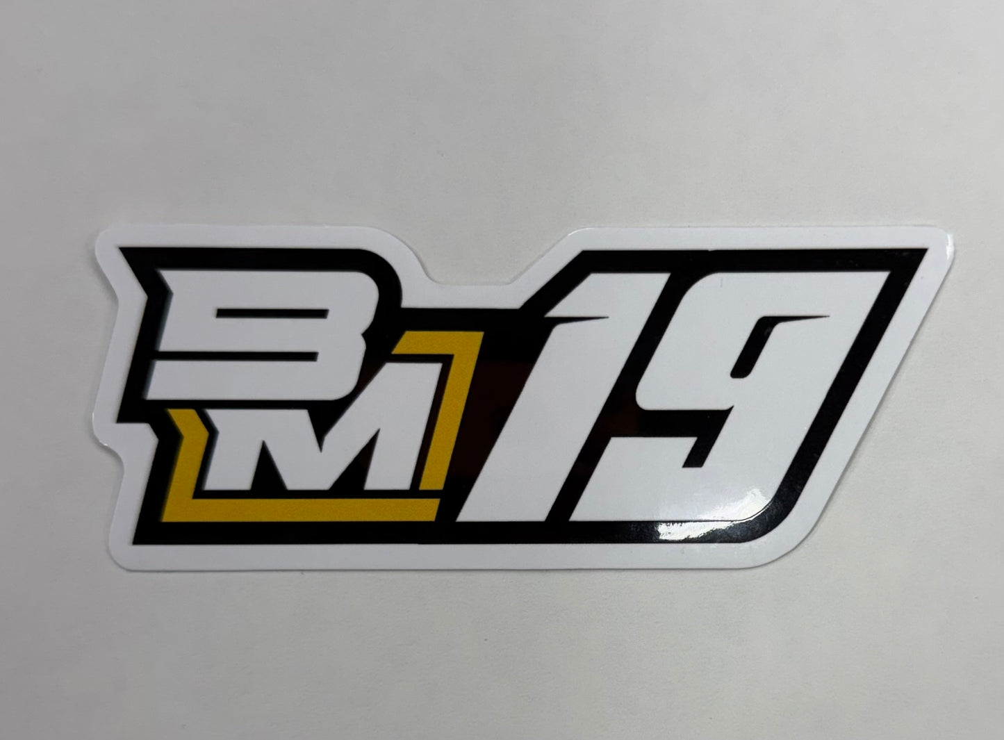 BM 19 Logo Sticker