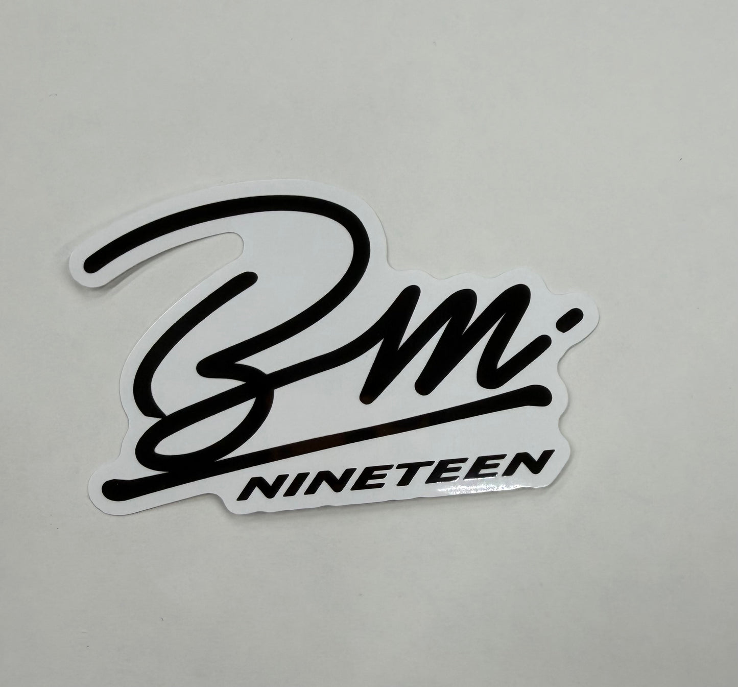 BM Nineteen Sticker
