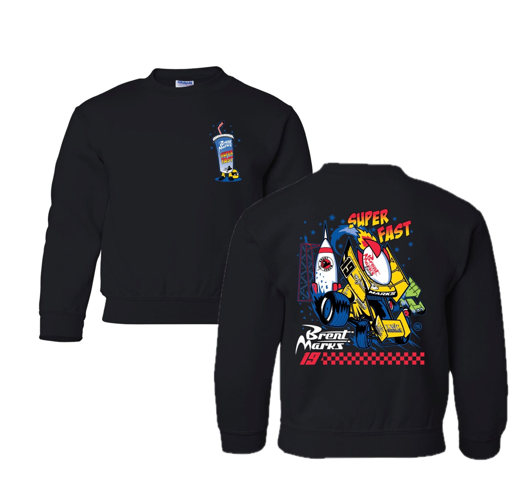Super Fast Crewneck- Youth