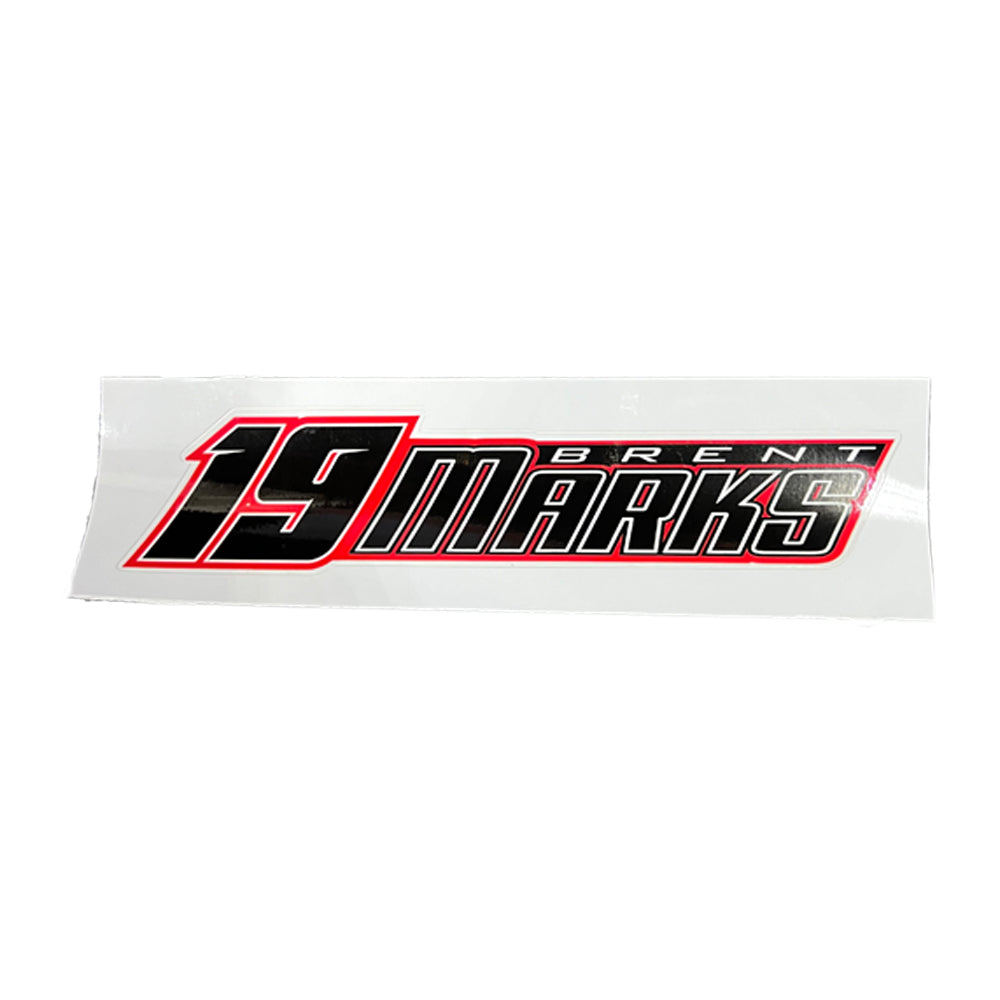 Brent Marks 19 - Sticker